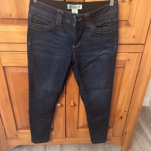 Democracy Ab Technology dark blue denim jeans.